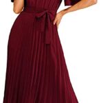 Women's Polyester A-Line Long Dress